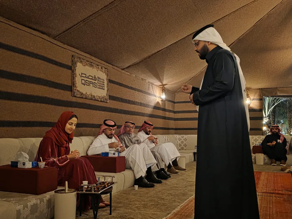 A view of the meeting and Saweeg product presentation